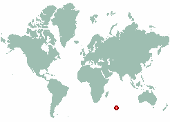 French Southern Territories in world map